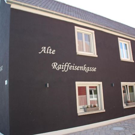 Apartment Alte Raiffeisenkasse โรเทนบวร์ก อ็อบ แดร์เทาเบอร์ ภายนอก รูปภาพ