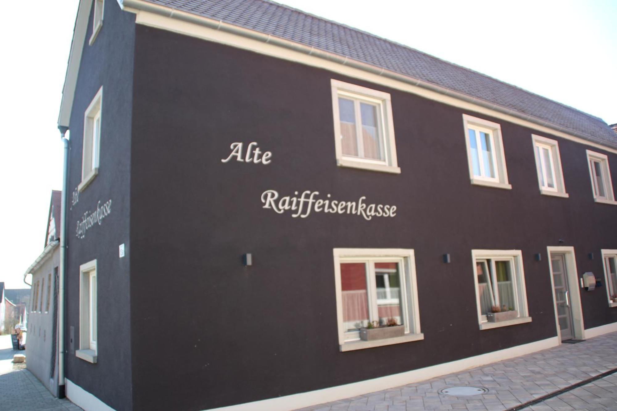 Apartment Alte Raiffeisenkasse โรเทนบวร์ก อ็อบ แดร์เทาเบอร์ ภายนอก รูปภาพ