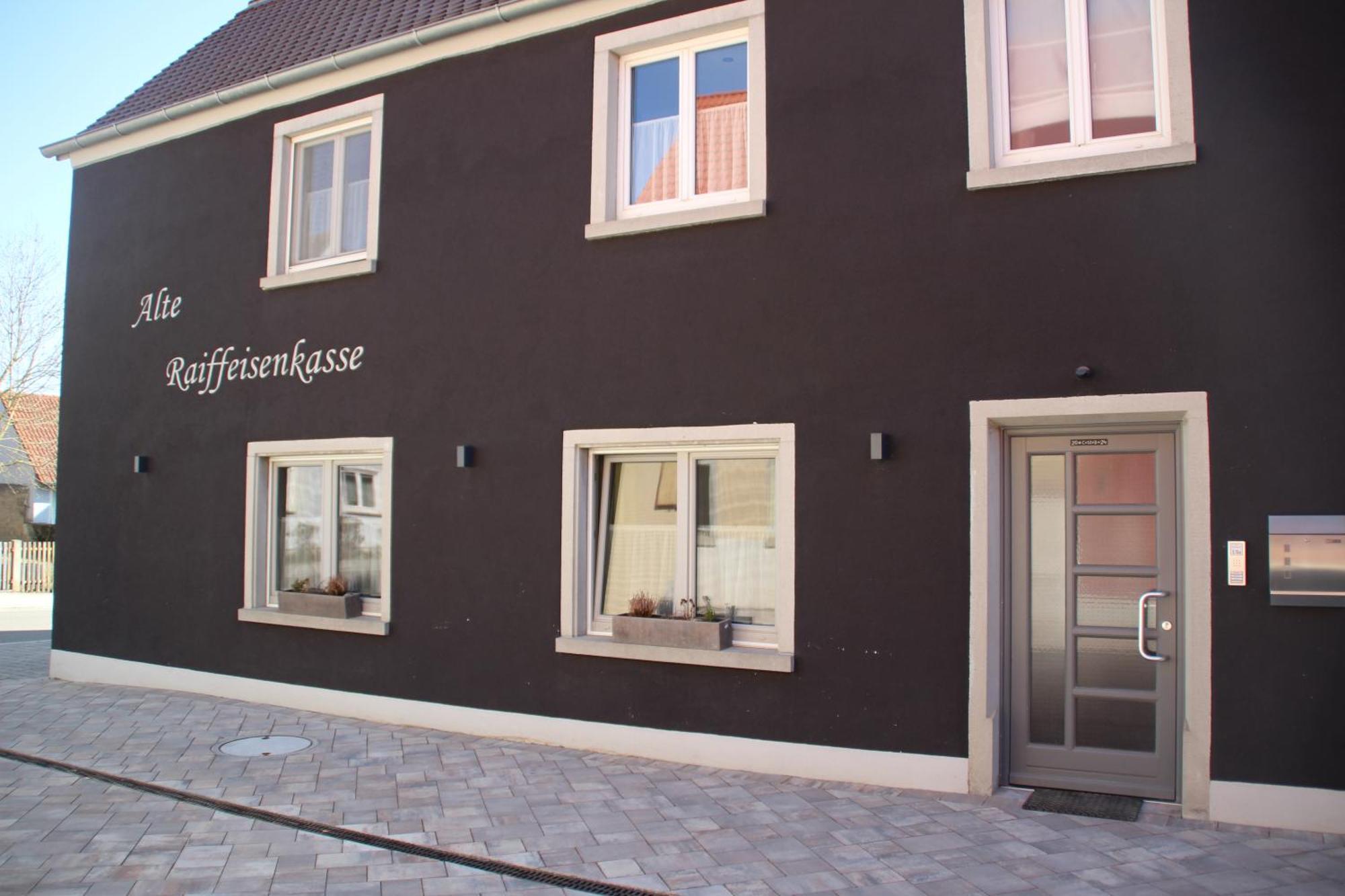 Apartment Alte Raiffeisenkasse โรเทนบวร์ก อ็อบ แดร์เทาเบอร์ ภายนอก รูปภาพ